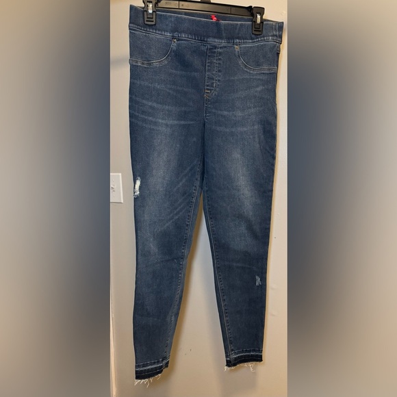 Spanx Distressed Skinny Jeggings - Picture 1 of 3